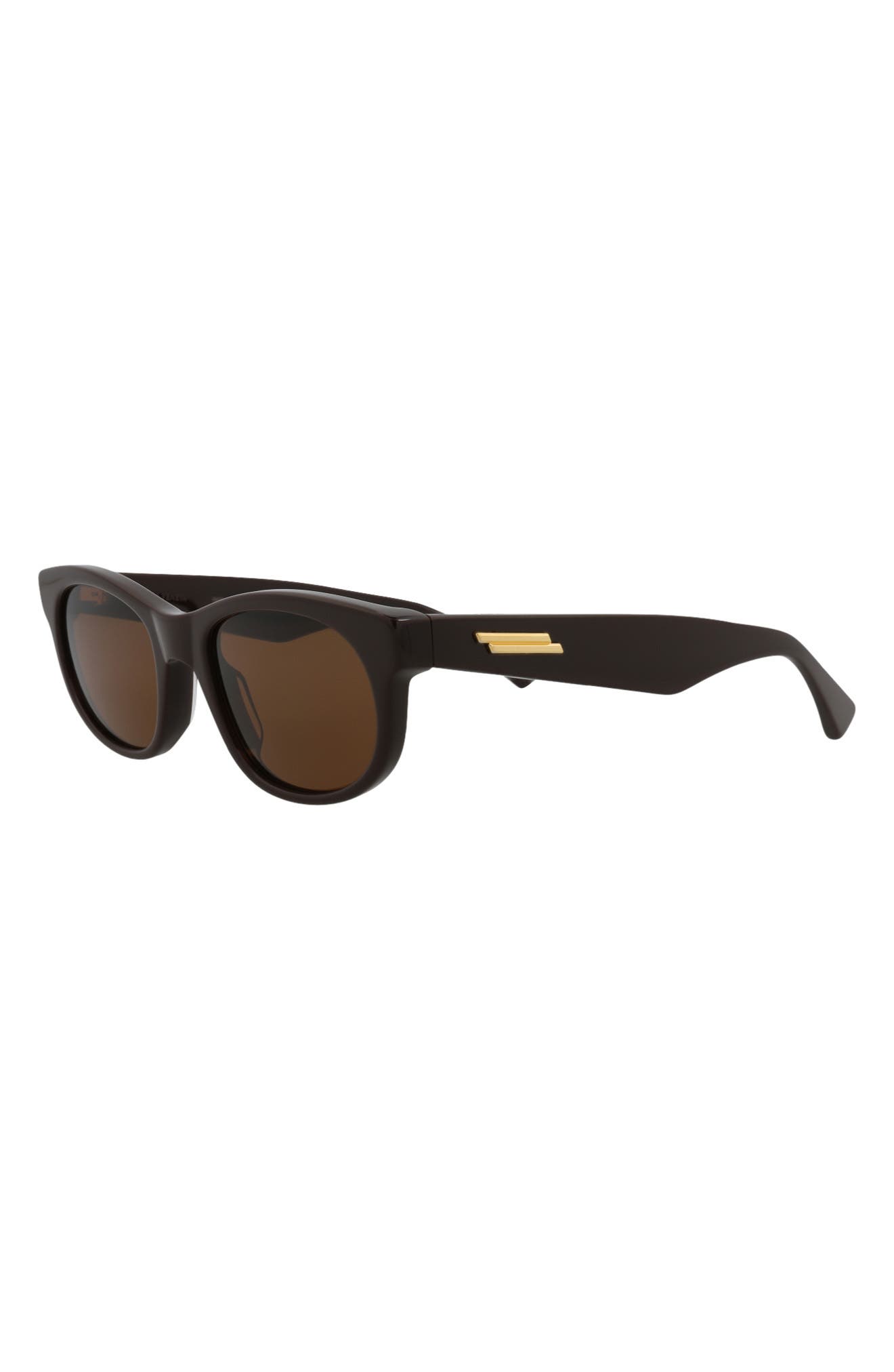 Bottega Veneta 53mm Oval Sunglasses