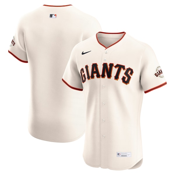 San Francisco Giants Nike Home Elite Jersey - Cream