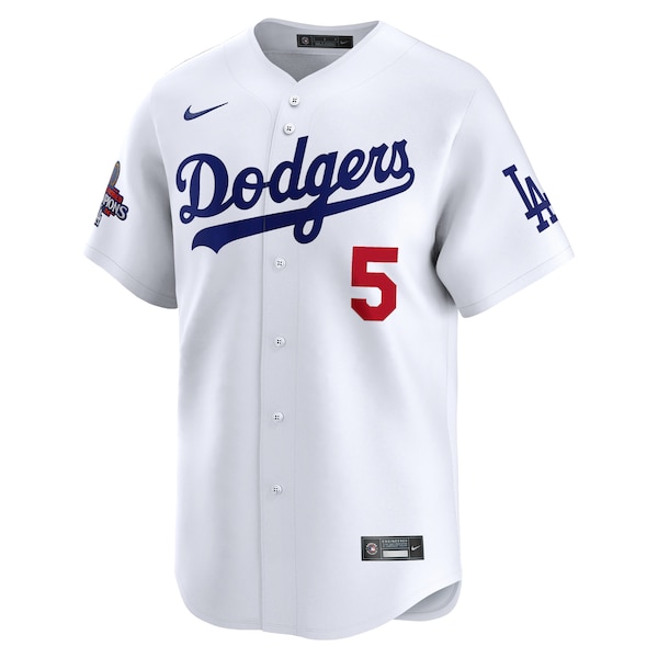 Freddie Freeman Los Angeles Dodgers Nike 2024 World Series Champions Home Limited Player Jersey - White