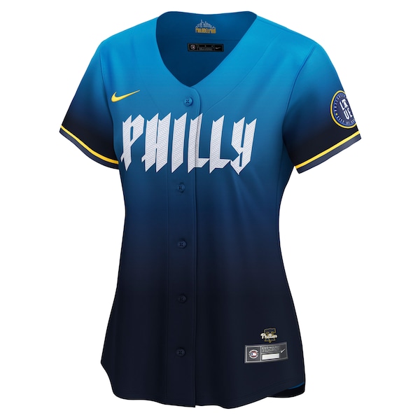 Trea Turner Philadelphia Phillies Nike Women's City Connect Limited Player Jersey - Navy