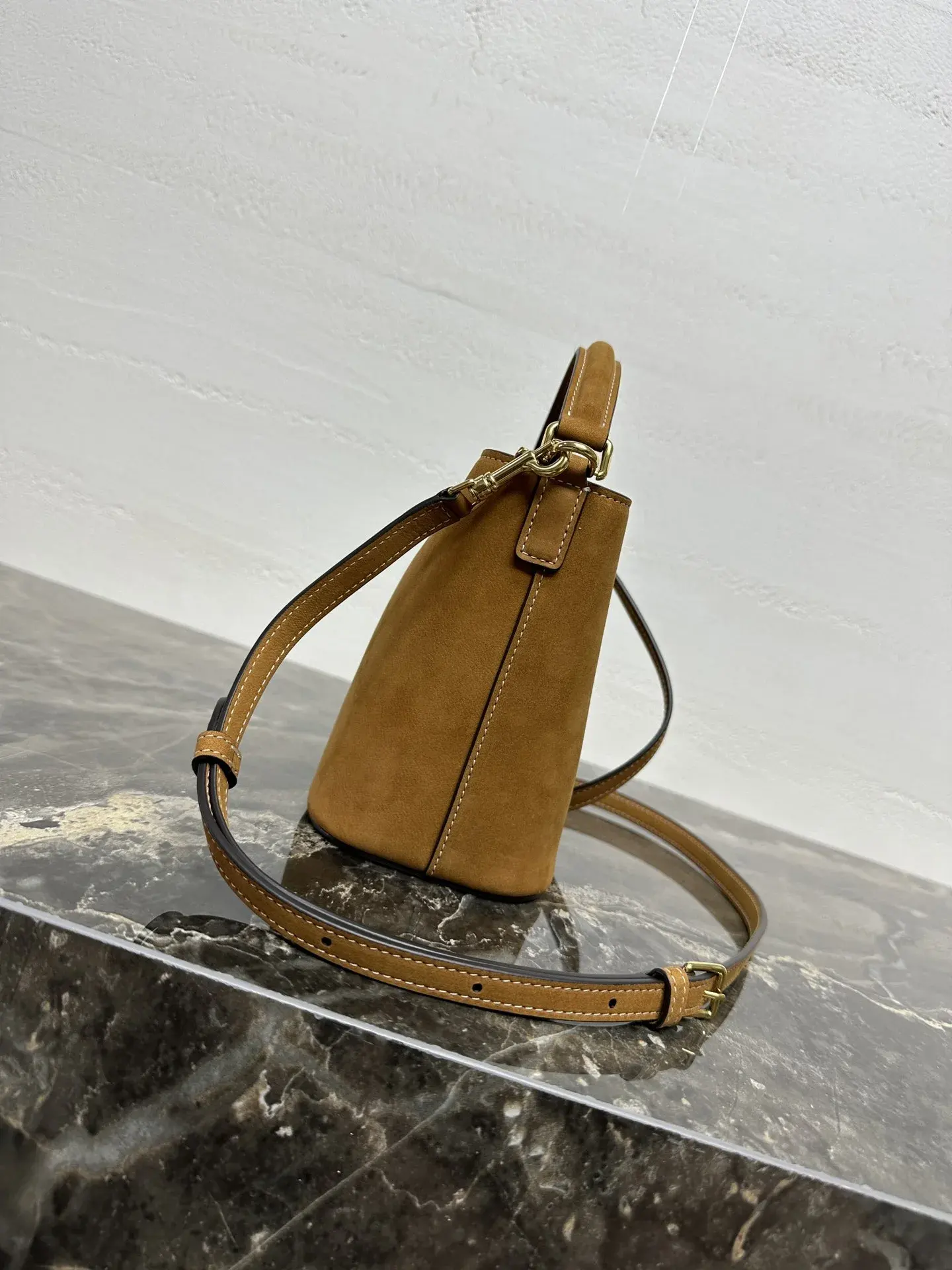 Celine Louise Calfskin Bucket Bag product photo from LabelPicks