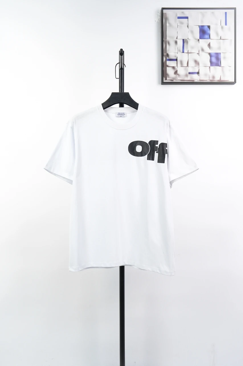 Off-White White Bold Letter Logo T-Shirt product photo from LabelPicks