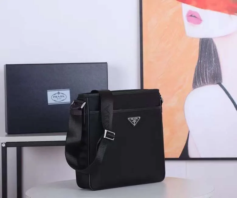 Prada Black Nylon Crossbody Bag product photo from LabelPicks