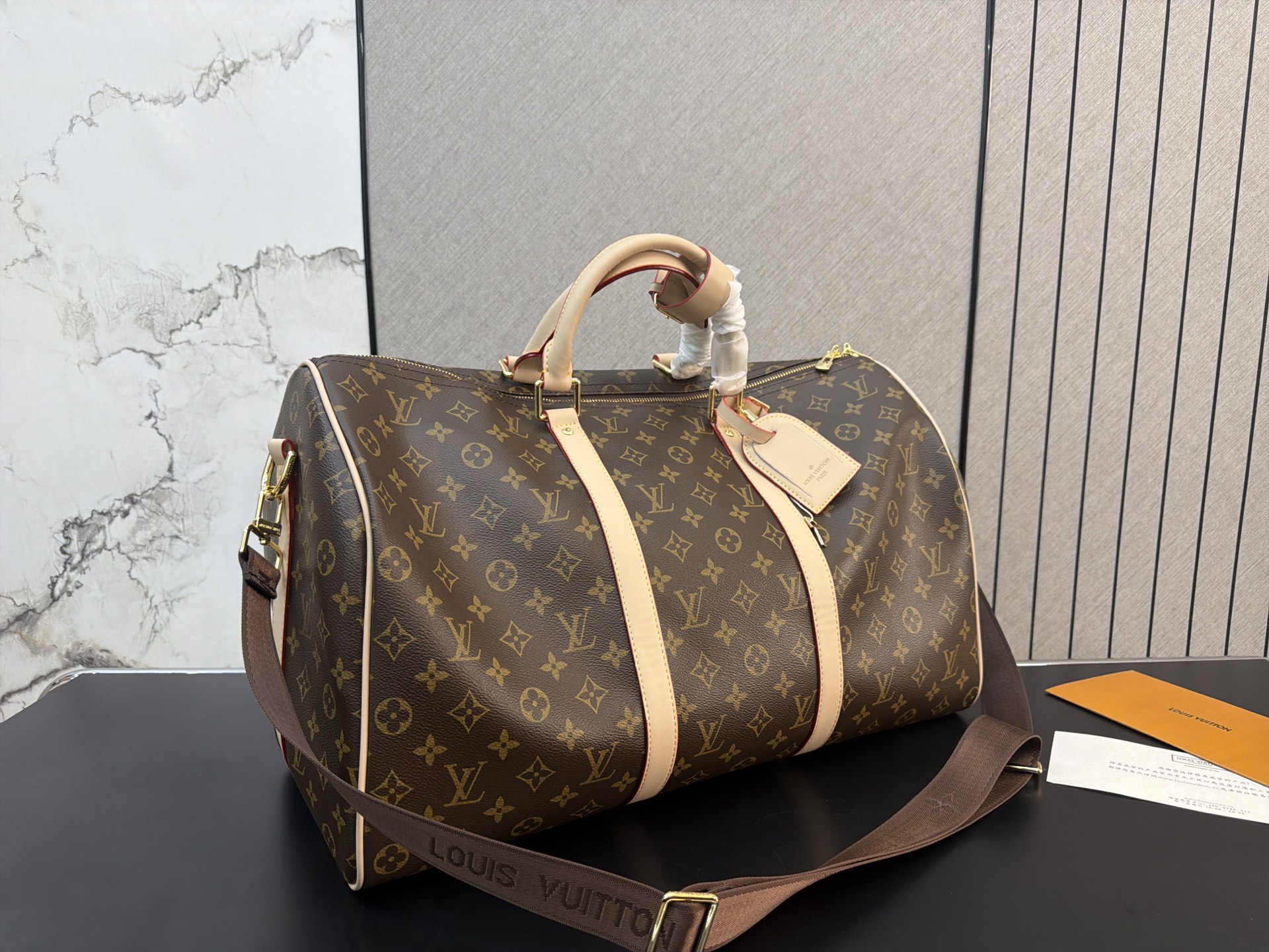 LV Keepall 50 Monogram Travel Bag