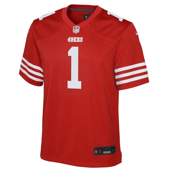 Ricky Pearsall San Francisco 49ers Nike Youth Team Game Jersey - Scarlet
