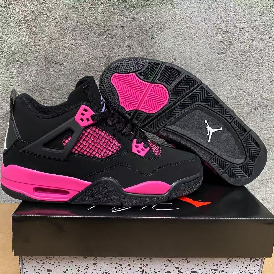 Air Jordan 4 Retro purplish-red