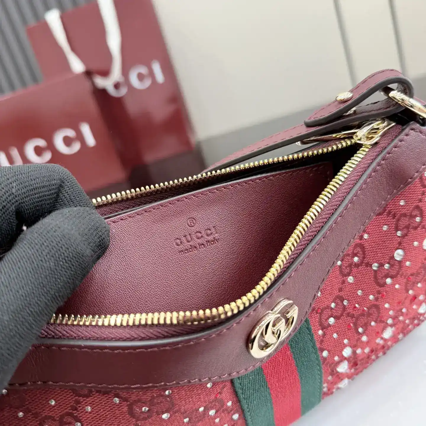 Gucci Ophidia GG Supreme Canvas Crossbody Bag product photo from LabelPicks