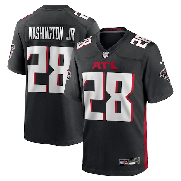 Carlos Washington Jr. Atlanta Falcons Nike Team Game Jersey -  Black
