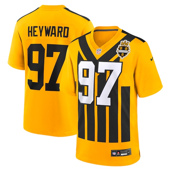 Cameron Heyward Pittsburgh Steelers Nike Alternate 1933 Throwback Game Jersey - Gold