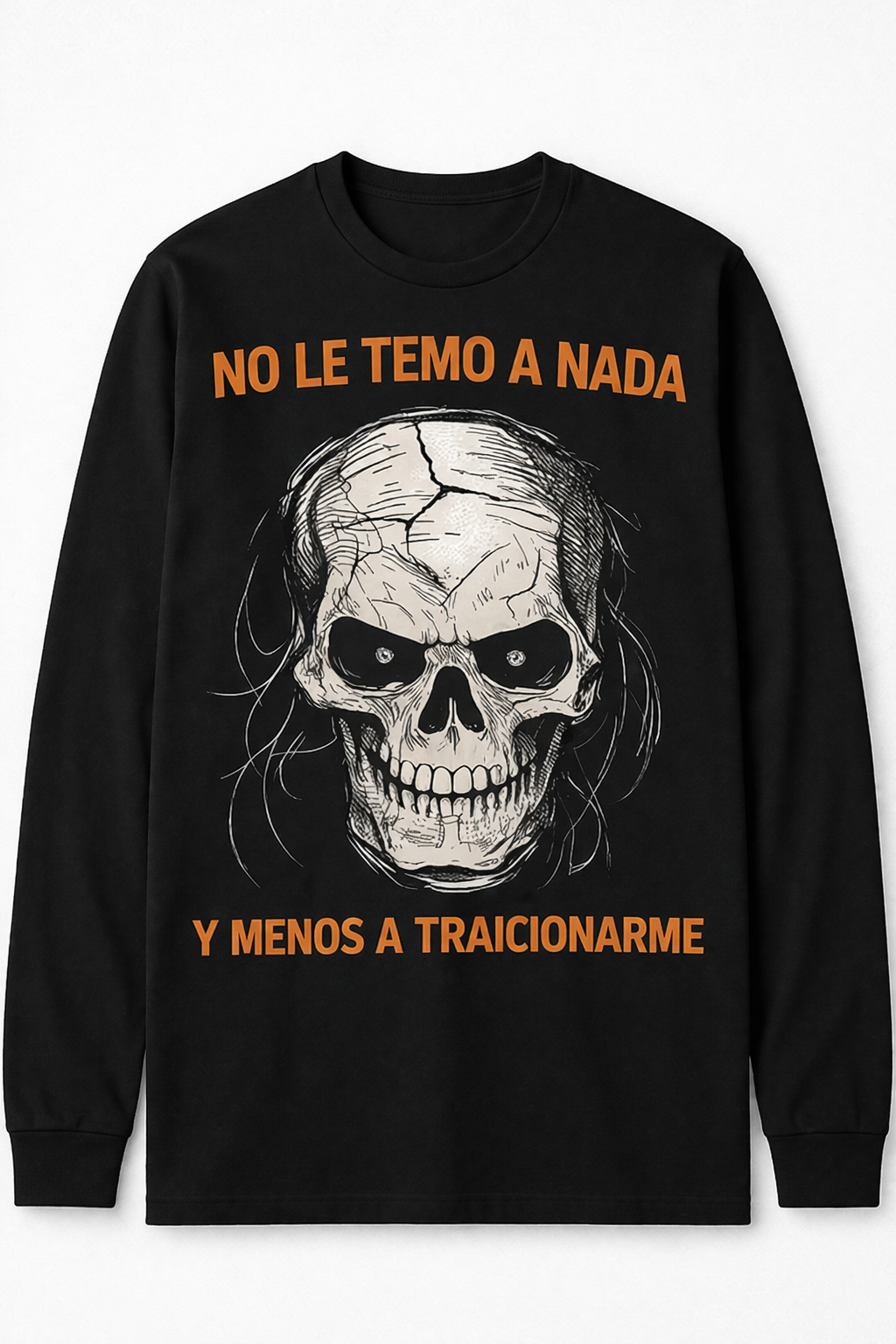 Remera Calavera Quebrada | Streetwear Dark Unisex