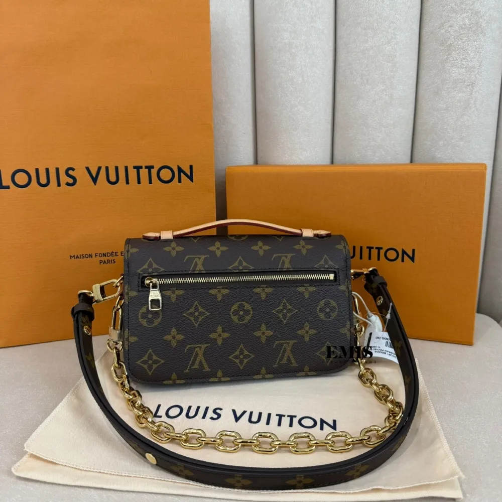 Pochette Métis East West – Bolsa Feminina Monogram de Luxo