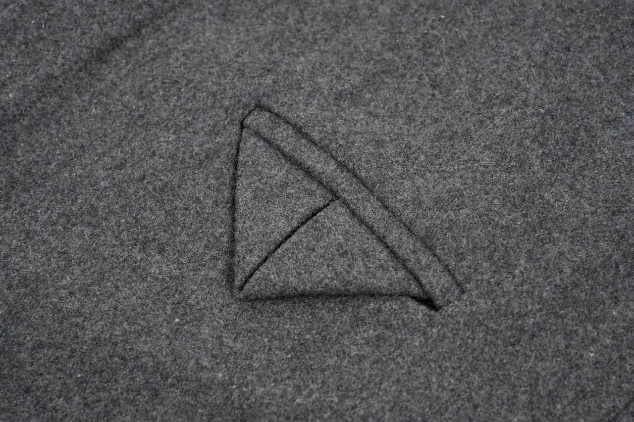 Bottega Veneta Grey Wool Shirt Jacket product photo from LabelPicks