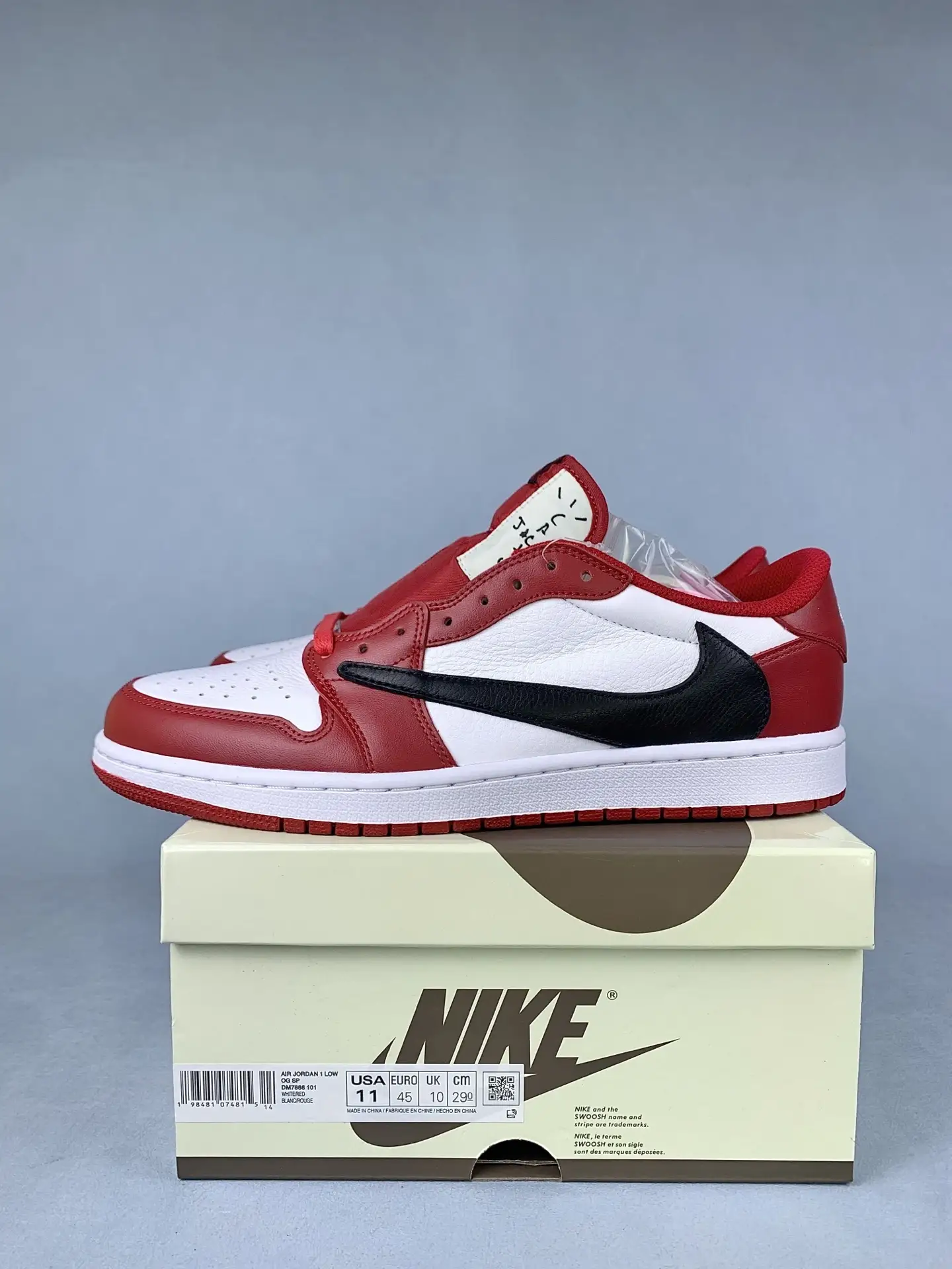 Travis Scott x Air Jordan 1 Low OG Custom Shoes product photo from LabelPicks