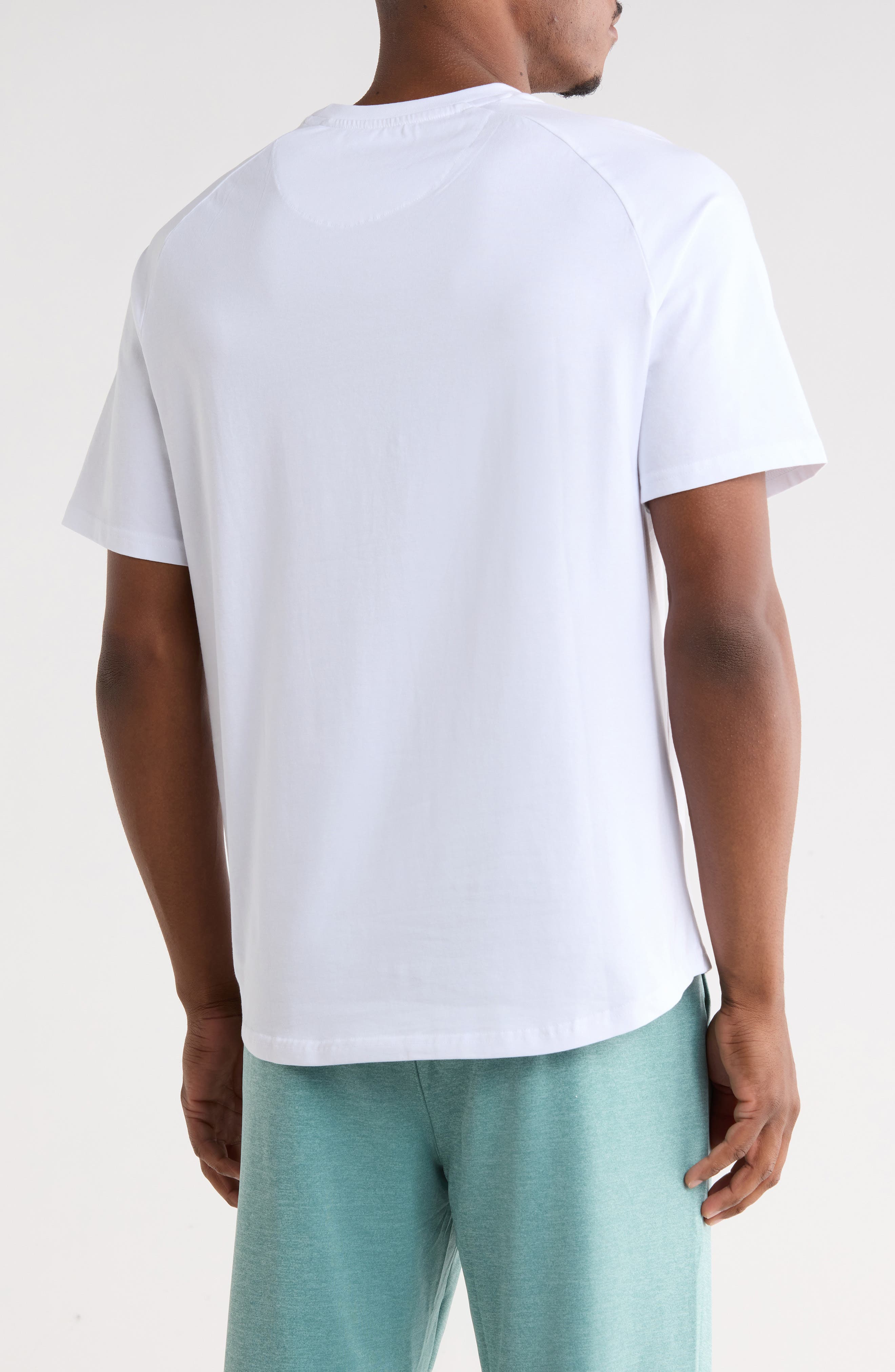 Original Penguin Short Raglan Sleeve T-Shirt