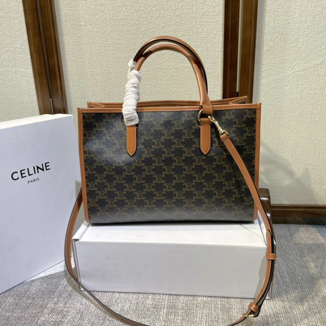 Celine Triomphe Canvas Tote Bag product photo from LabelPicks