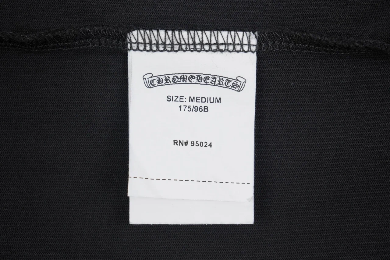 Chrome Hearts Black Vase Chain Embroidered T-Shirt product photo from LabelPicks