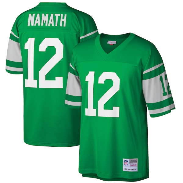 Joe Namath New York Jets Retired Player Legacy Replica Jersey - Green