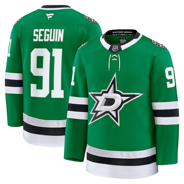 Tyler Seguin Dallas Stars  Home Premium Jersey - Kelly Green/Black