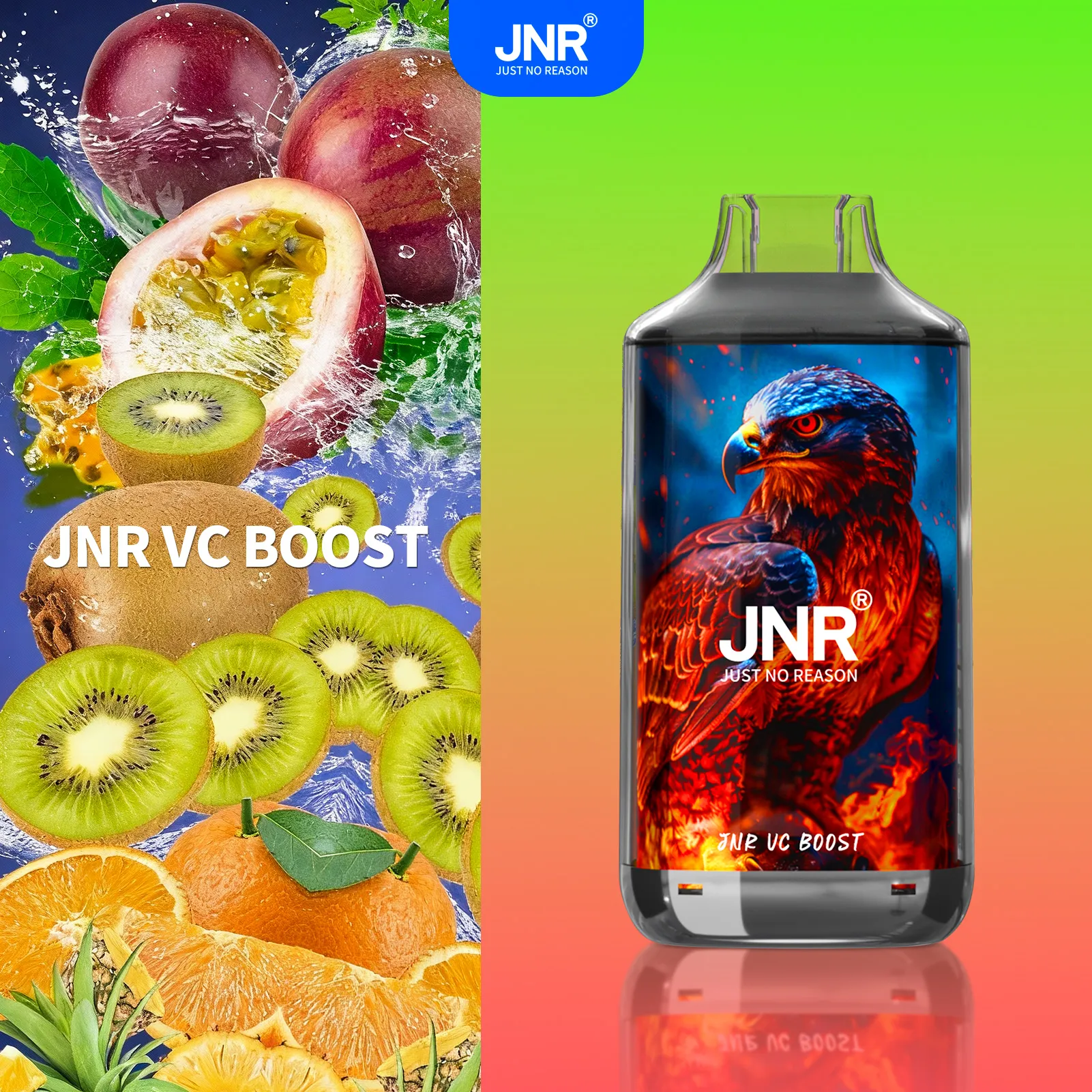 JNR Falcon 16K Disposable Vape (2%, 16000 Puffs)