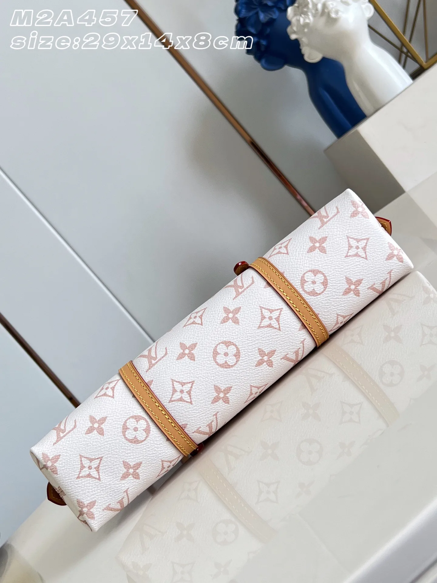 Louis Vuitton Red Alma Canvas and Leather Shoulder Bag product photo from LabelPicks