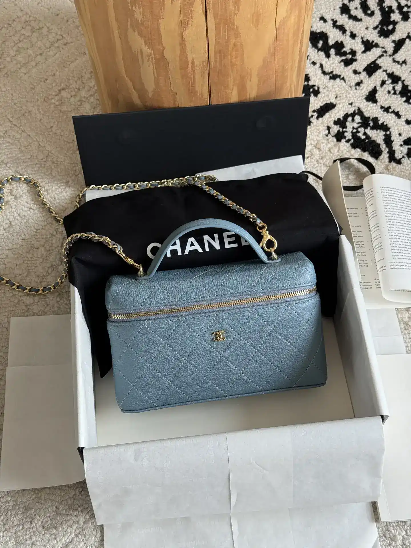 Chanel Lambskin Top Handle Bag product photo from LabelPicks