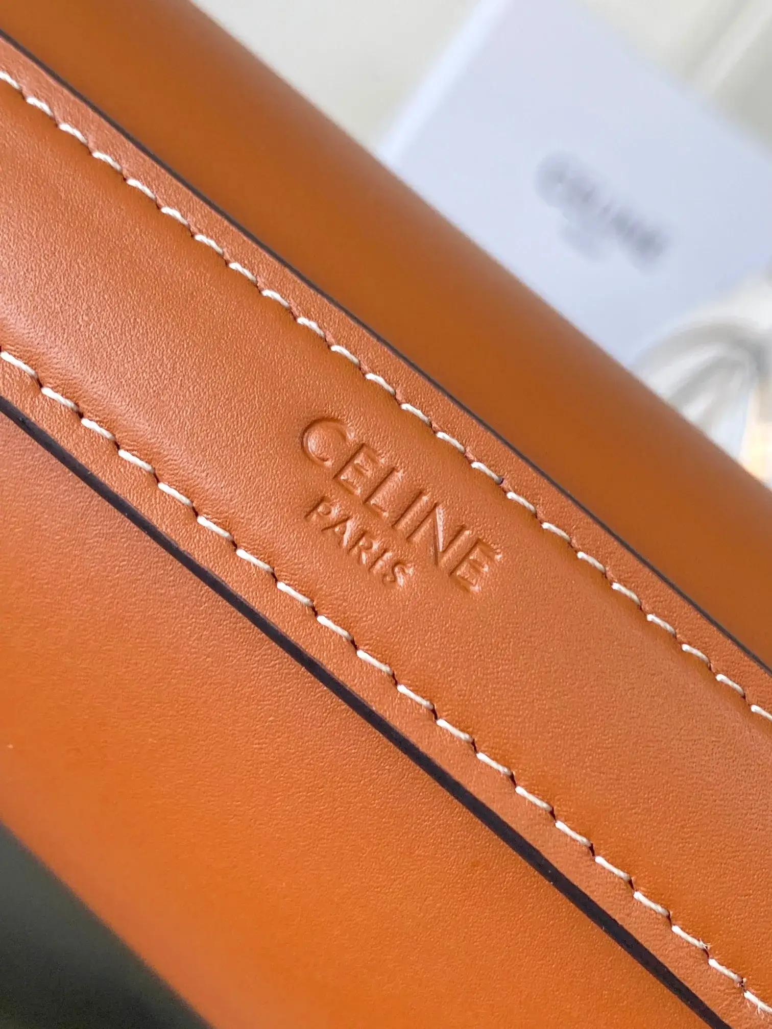 Celine Triomphe Calfskin Crossbody Bag product photo from LabelPicks