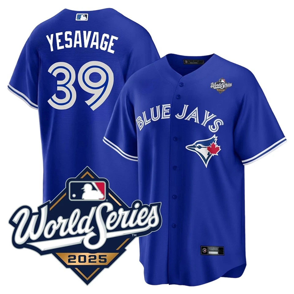 Trey Yesavage Toronto Blue Jays Nike 2025 World Series Limited Jersey - Royal