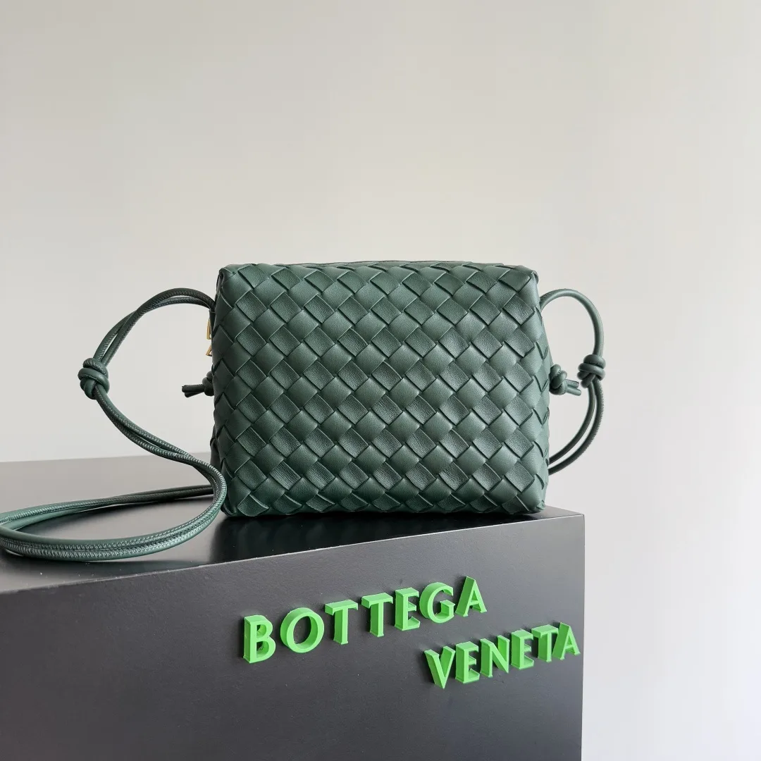 Bottega Veneta Intrecciato Woven Leather Crossbody Bag product photo from LabelPicks