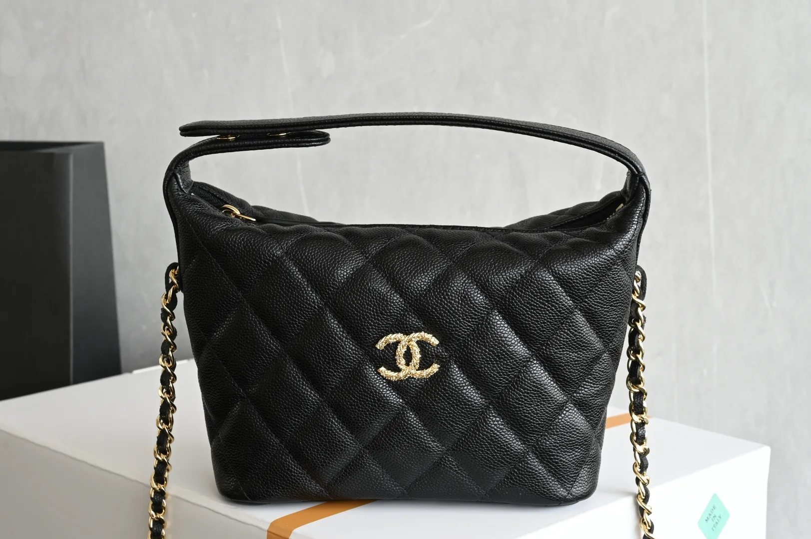 Chanel Quilted Leather Hobo Bag product photo from LabelPicks