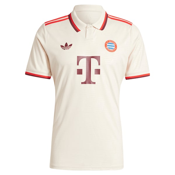 Bayern Munich adidas Originals Youth  2024/25 Third Replica Jersey - Cream