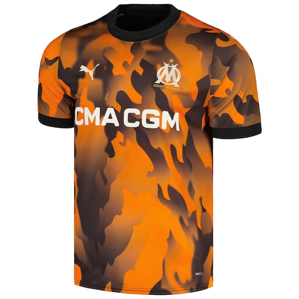 Olympique Marseille Puma 2023/24 Third Replica Jersey - Orange