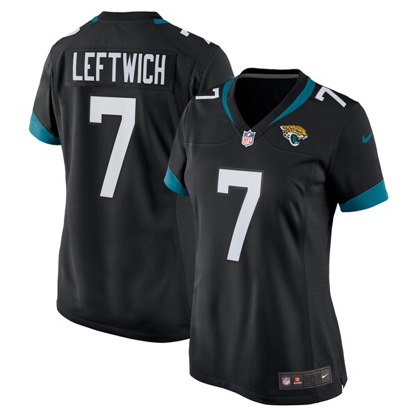 Byron Leftwich Jacksonville Jaguars Nike Women's Alternate Retired Player Game Jersey - Black/Teal