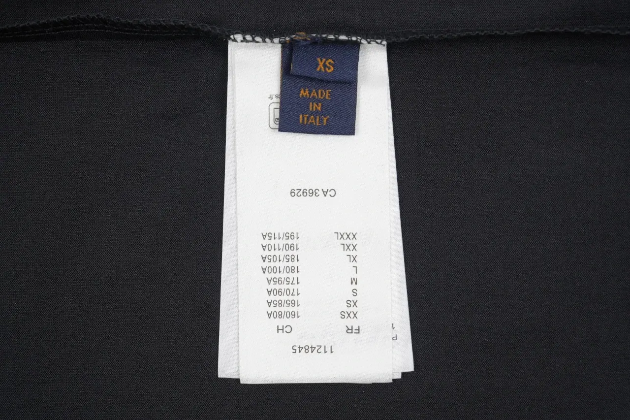 Louis Vuitton Black Beaded Embroidered T-Shirt product photo from LabelPicks