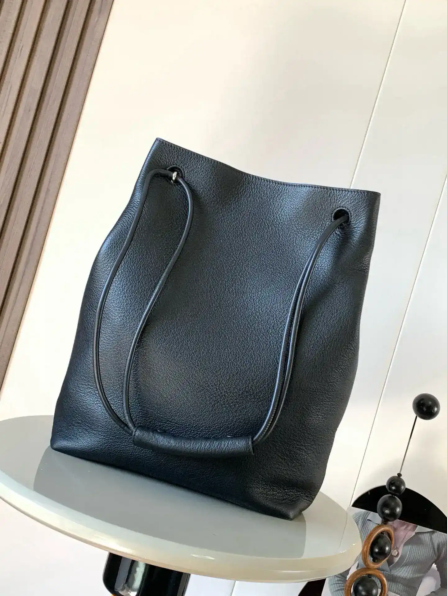 Loewe Grained Leather Hobo Bag product photo from LabelPicks