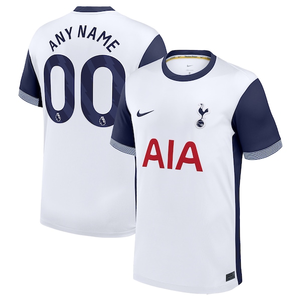 Tottenham Hotspur Nike 2024/25 Home Replica Custom Jersey - White