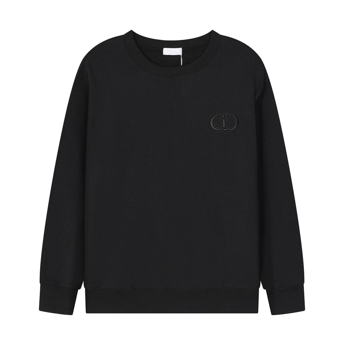 Casual Letter Embroidery Print Long Sleeve Sweatshirt