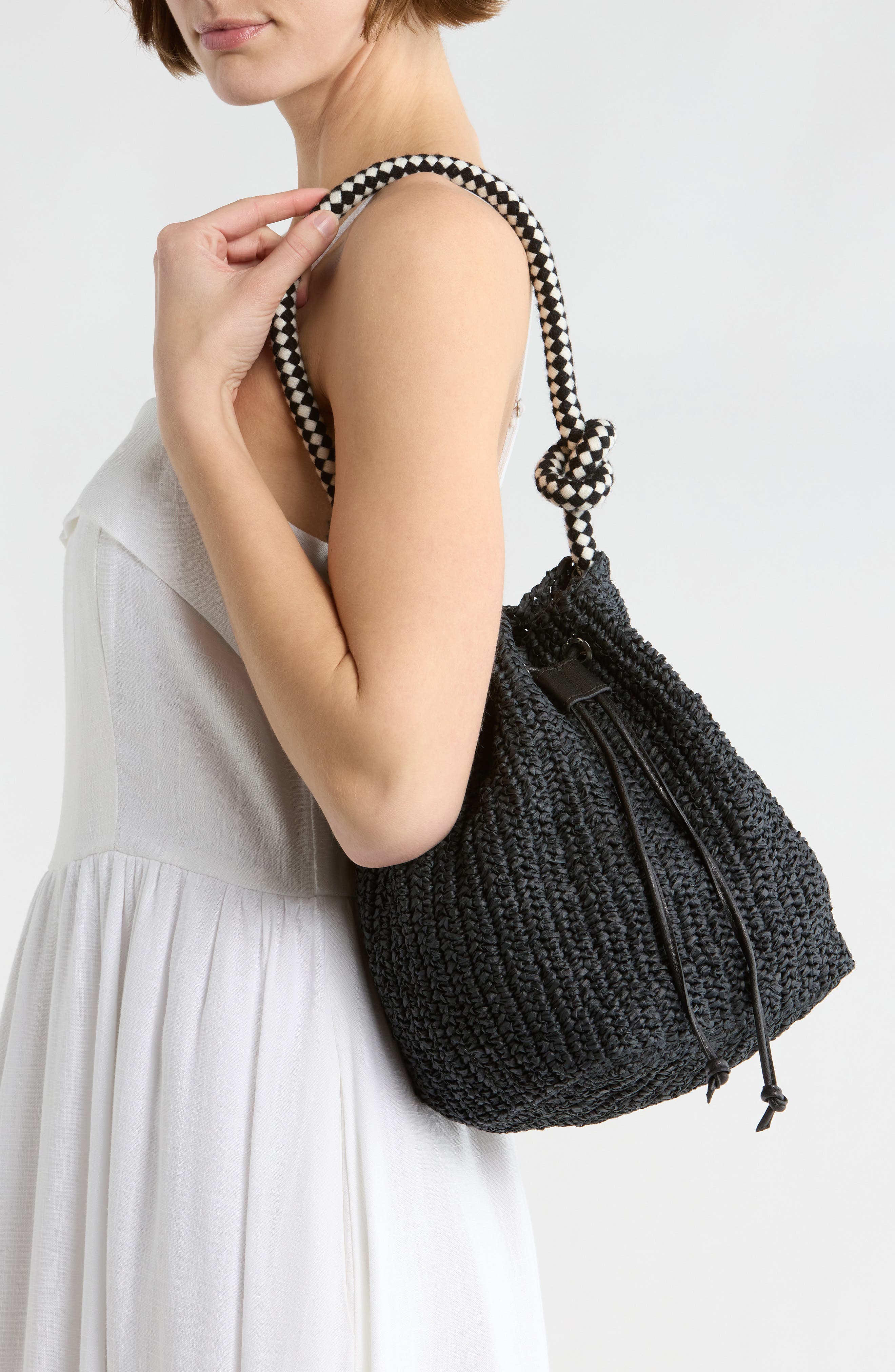 Collection XIIX Drawstring Bucket Bag