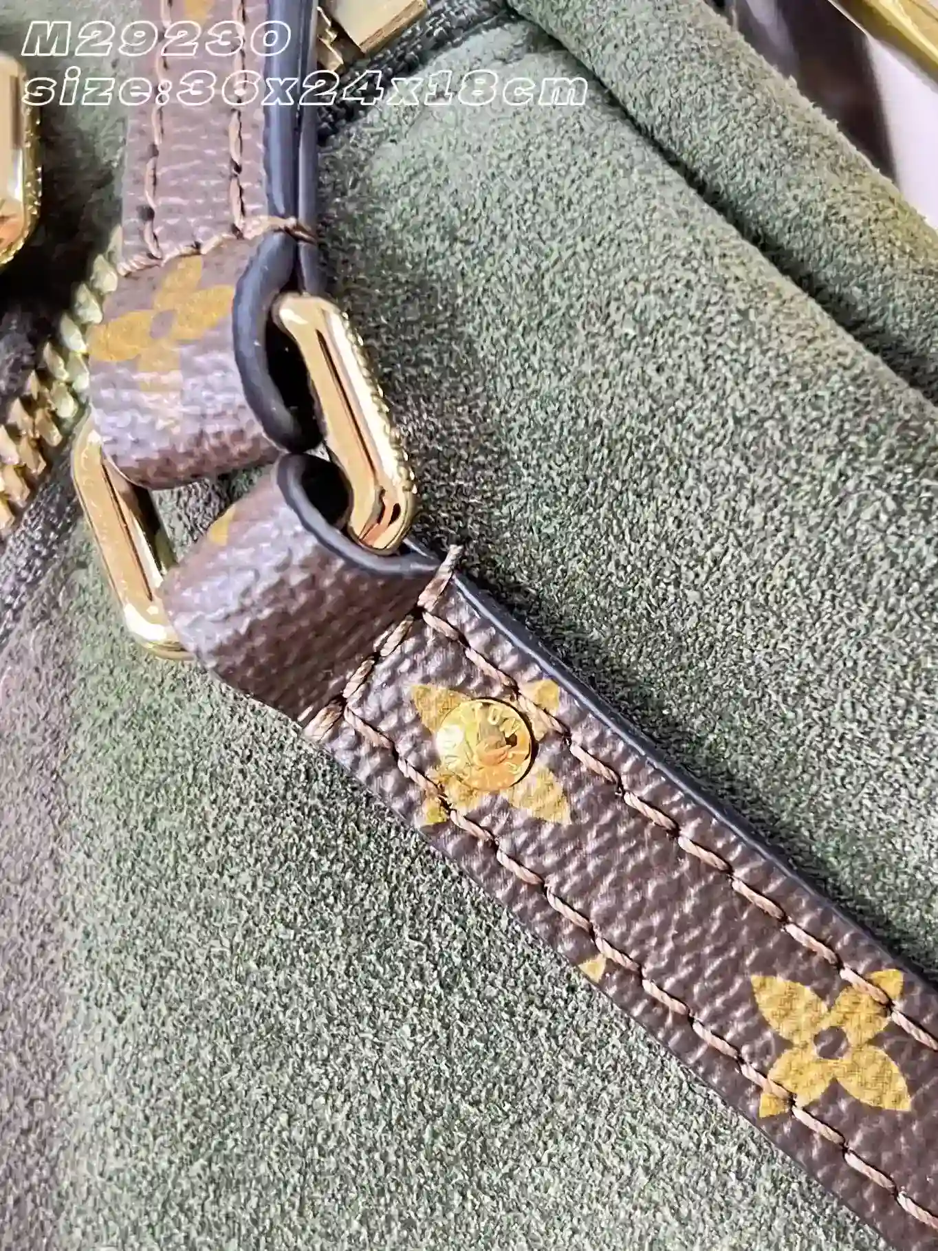 Louis Vuitton Canvas and Suede Hobo Bag product photo from LabelPicks