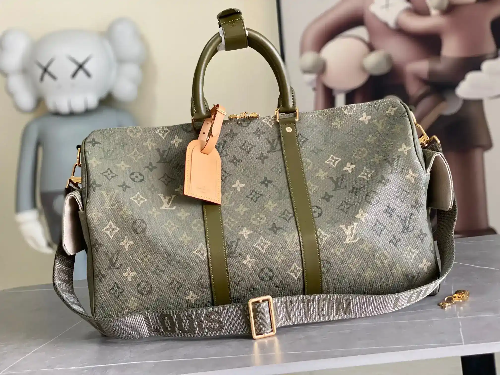 Louis Vuitton Keepall Monogram Canvas Tote Bag product photo from LabelPicks