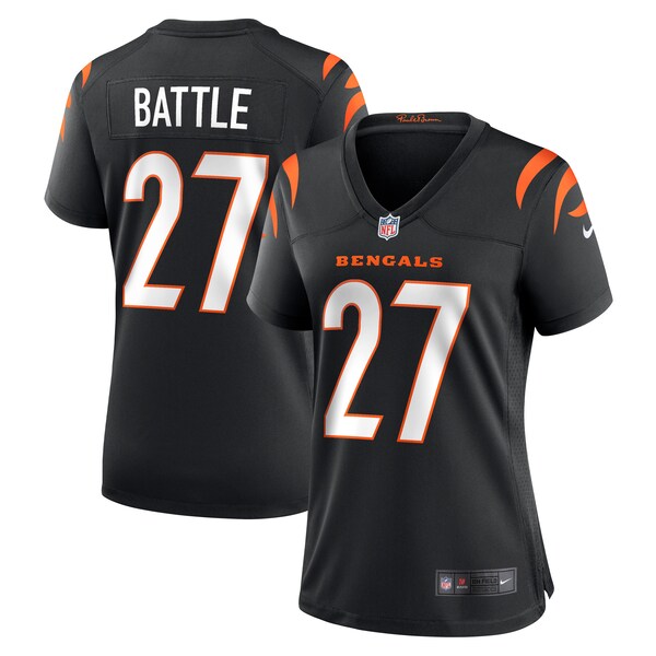 Jordan Battle Cincinnati Bengals Nike Women's Team Game Jersey -  Black