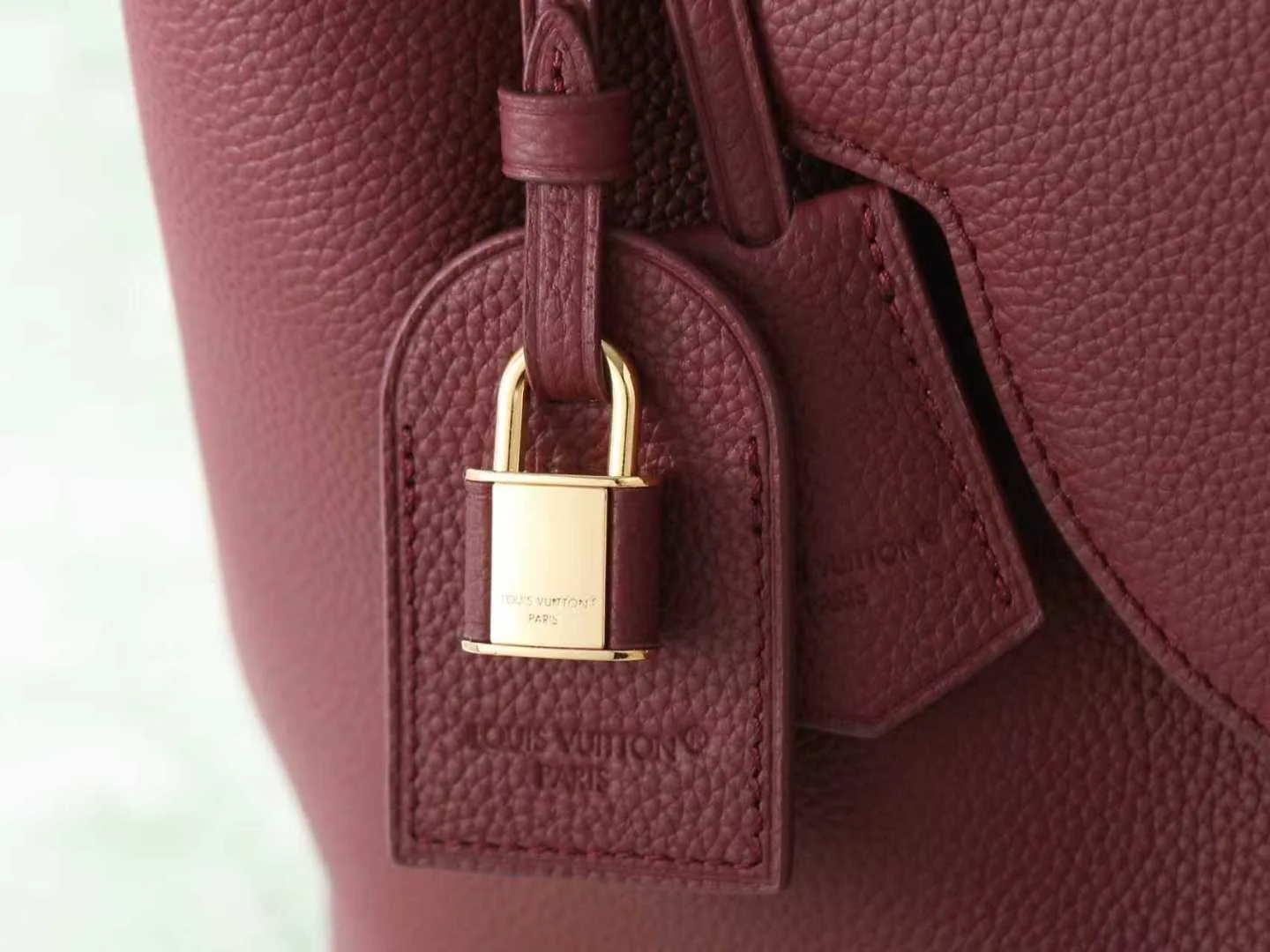 Louis Vuitton Burgundy Capucines Calfskin Top Handle Bag product photo from LabelPicks