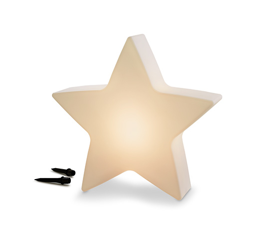 Solar-Outdoorleuchte »Stern«, L
