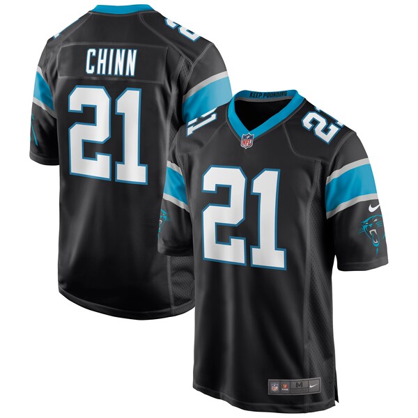 Jeremy Chinn Carolina Panthers Nike Game Jersey - Black/Blue/White