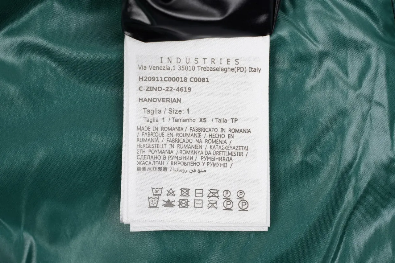 Moncler Black Glossy Maya Long Down Jacket product photo from LabelPicks