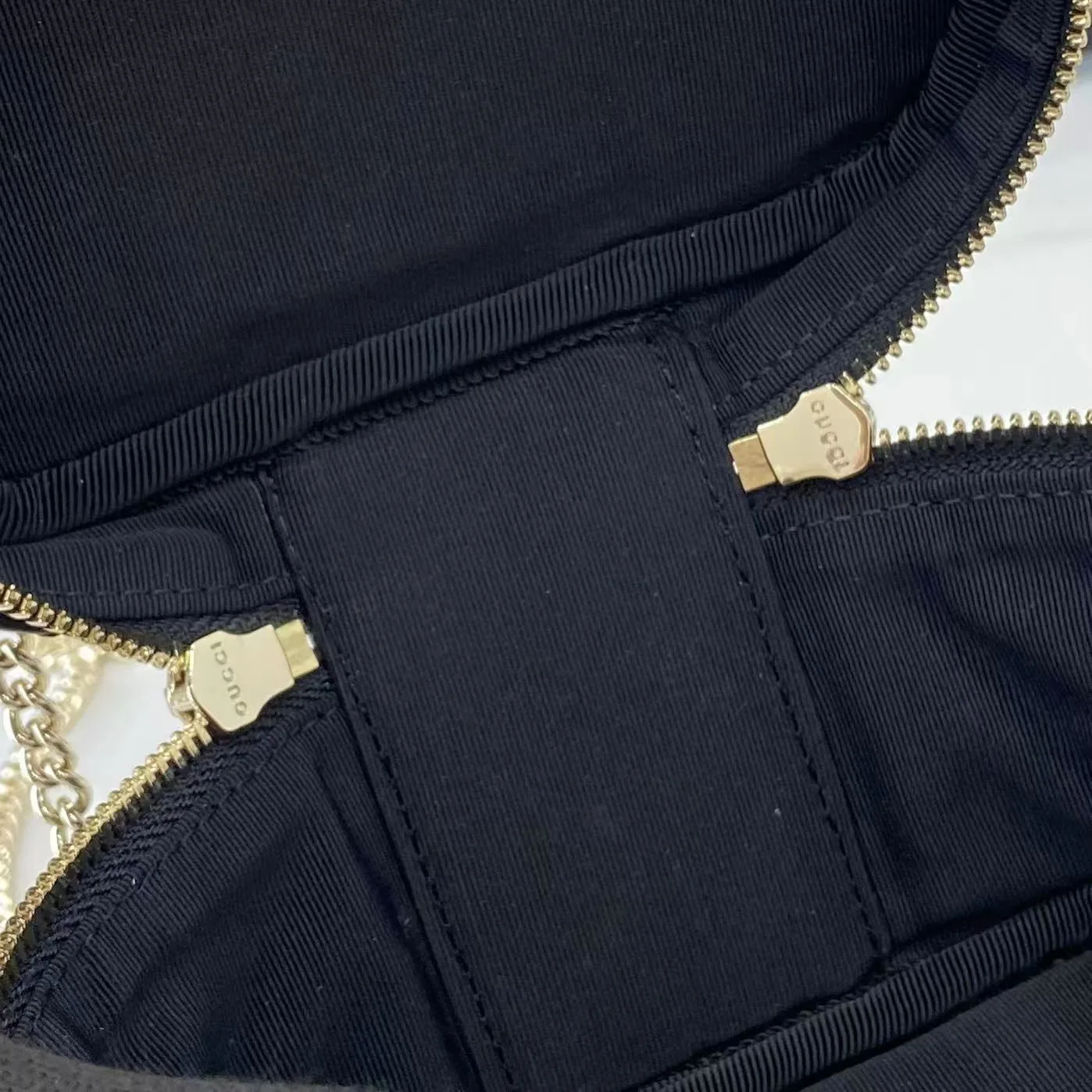 Gucci Marmont Black GG Supreme Canvas Top Handle Bag product photo from LabelPicks