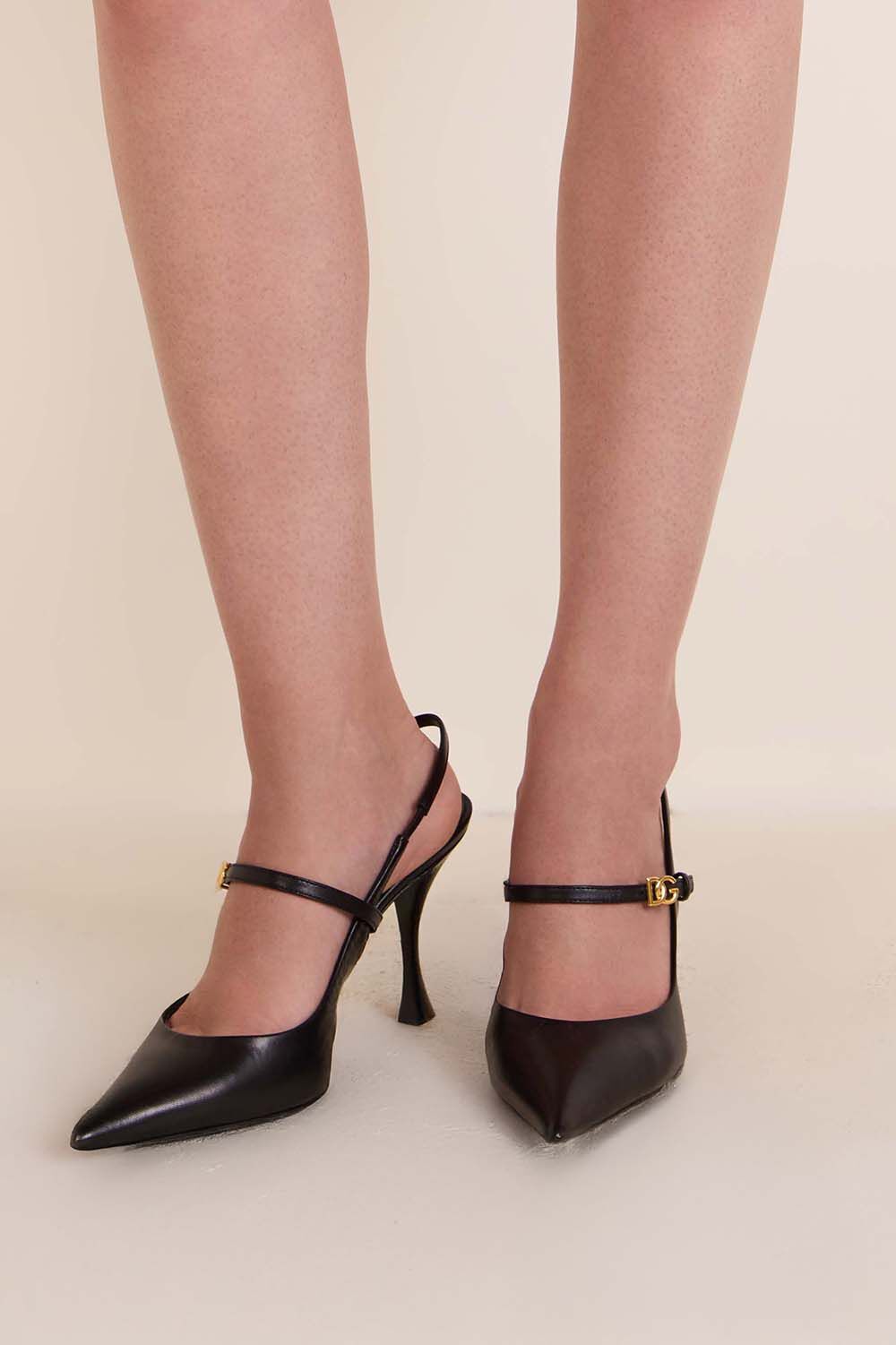 DOLCE & GABBANA נעלי עקב סלינג בק