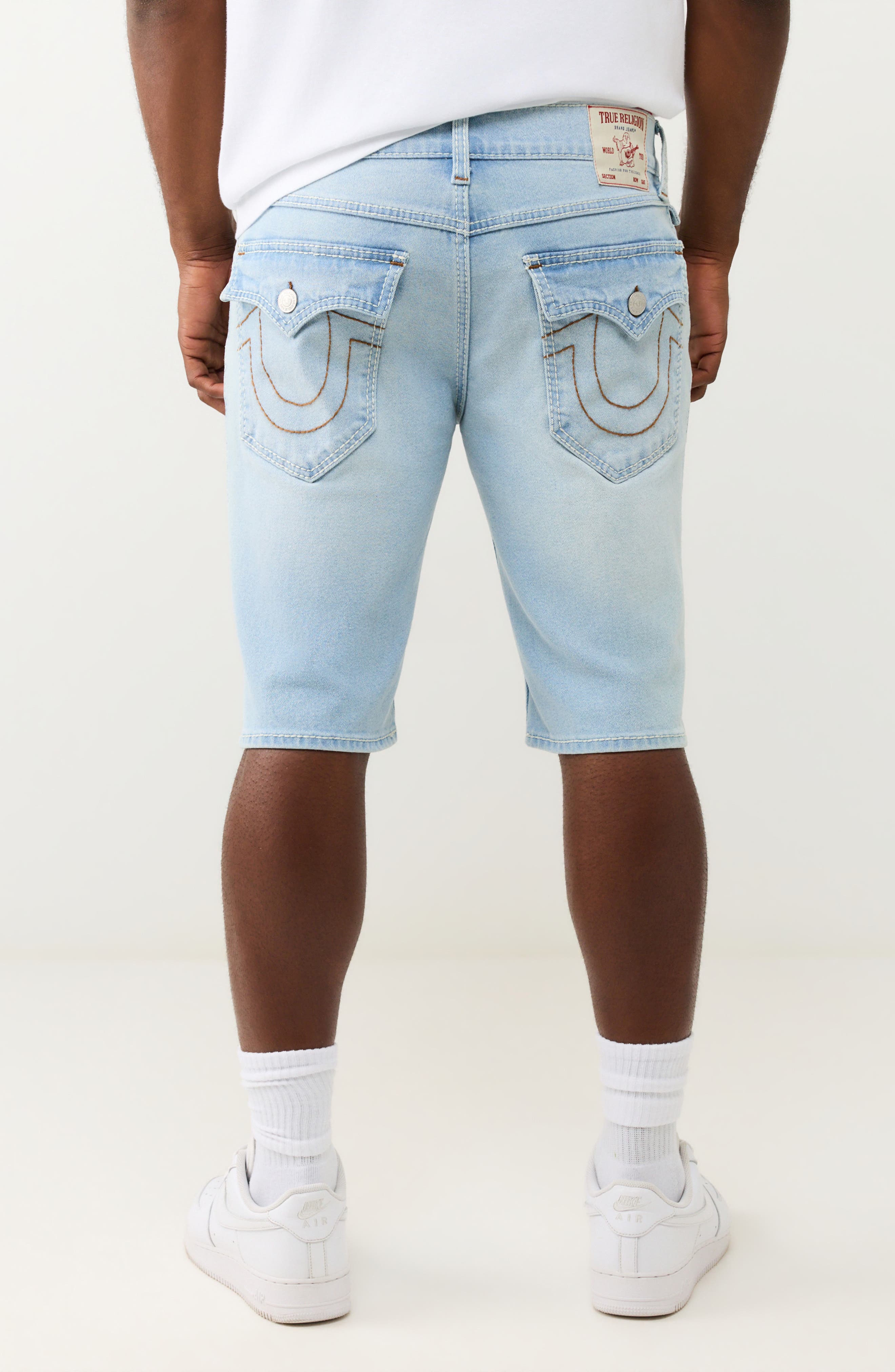 True Religion Rocco Big T Flap Shorts