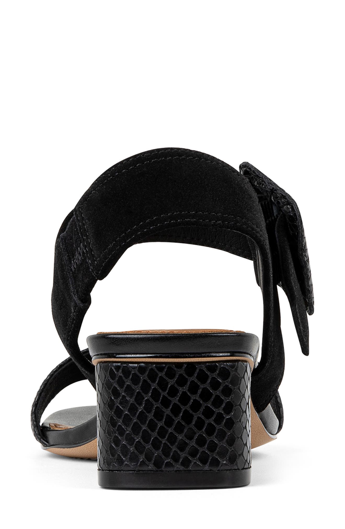 Donald Pliner Oversize Buckle Slingback Sandal