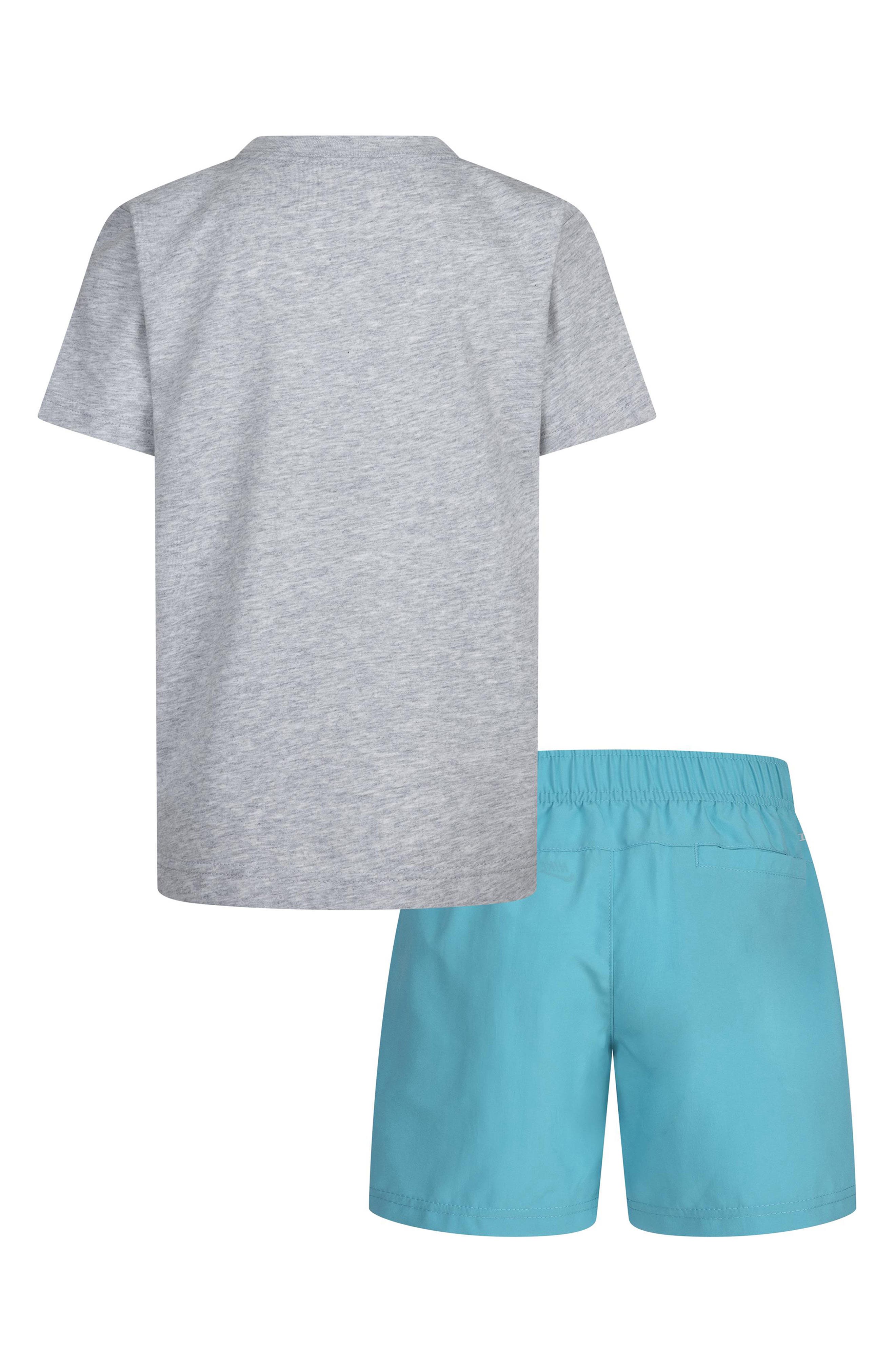 Nike Kids' Logo Graphic T-Shirt & Dri-FIT Woven Shorts Set