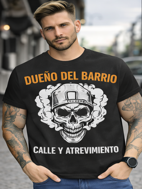 Remera Calavera Urbana con Gorra | Estilo Callejero Unisex